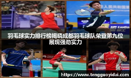 羽毛球实力排行榜揭晓成都羽毛球队荣登第九位展现强劲实力